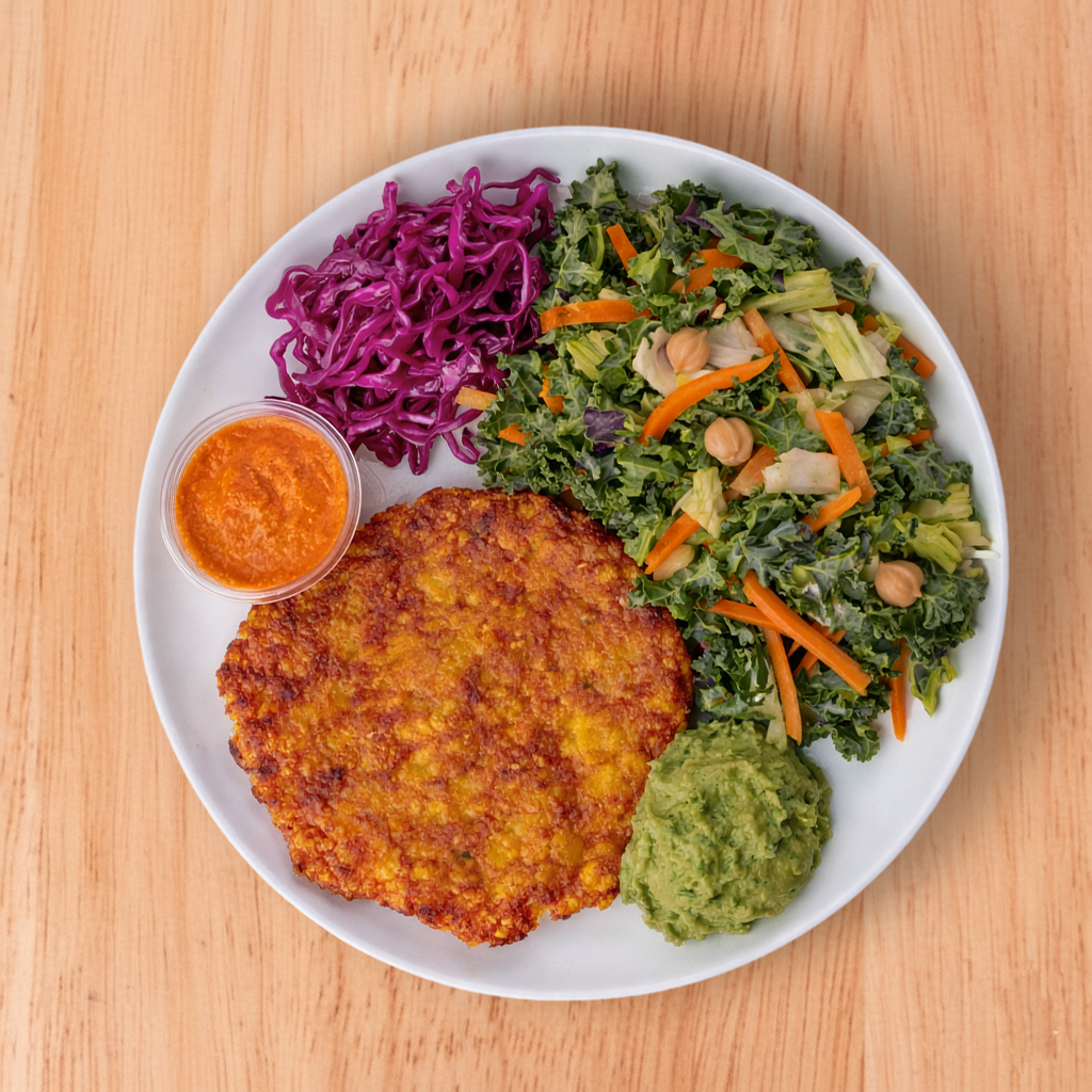 Vegan Omelet  ( Vegan & Gluten Free option).