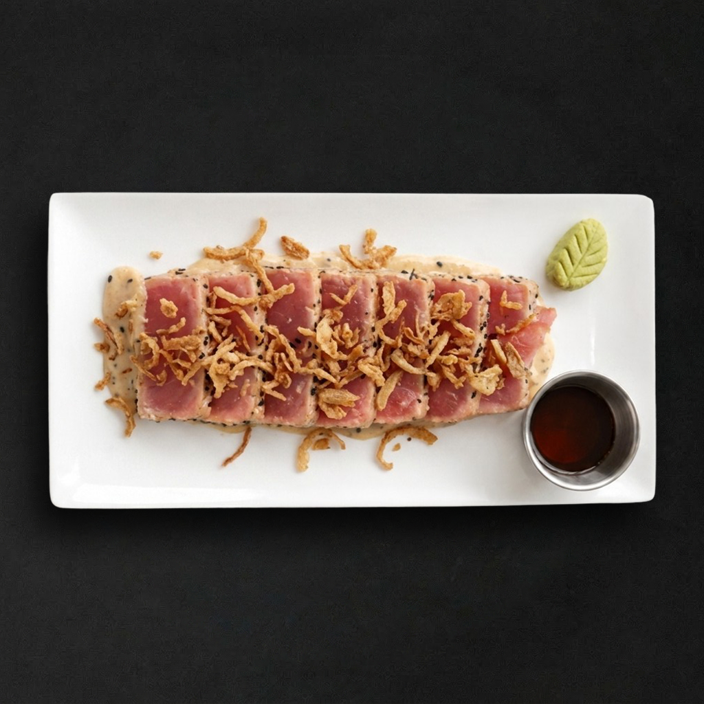 Lemongrass Sesame Seared Tuna.