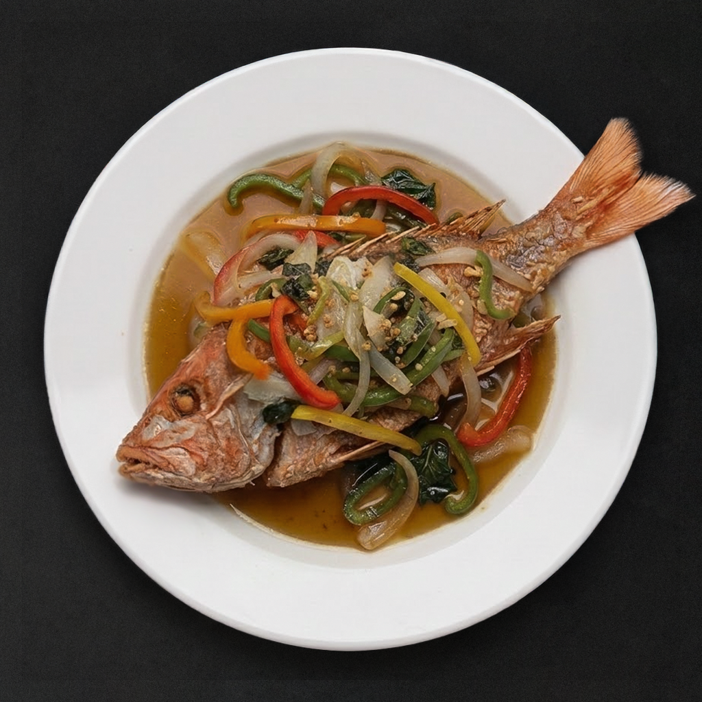 Whole Fried Fish.