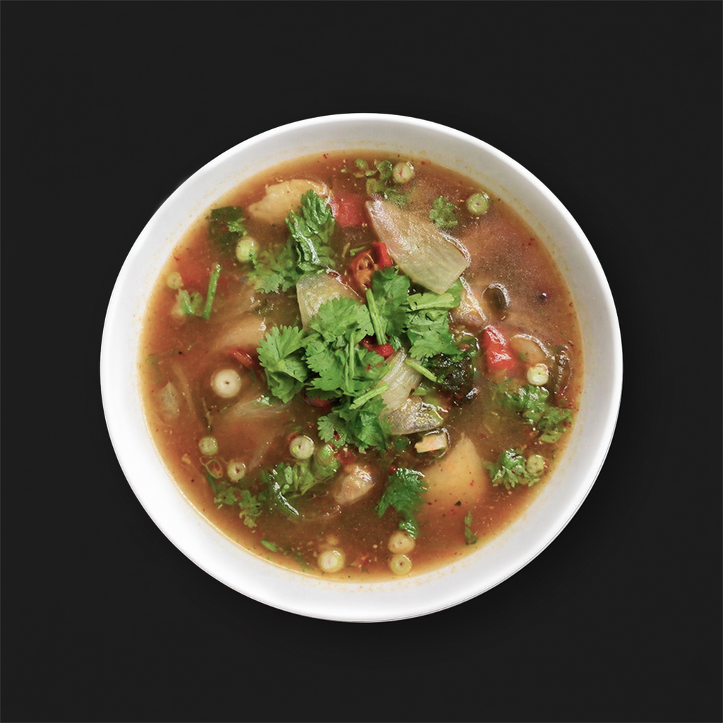 Spicy Sour Soup (Thom Yum).