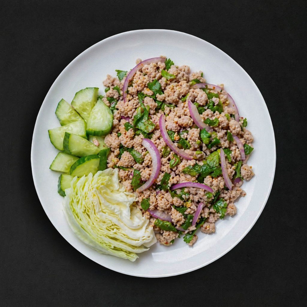Nam Sod Salad.