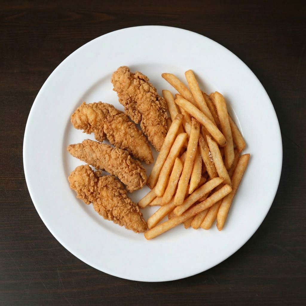 ADULT CHICKEN FINGERS.