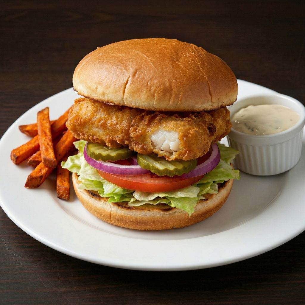 GROUPER SANDWICH.