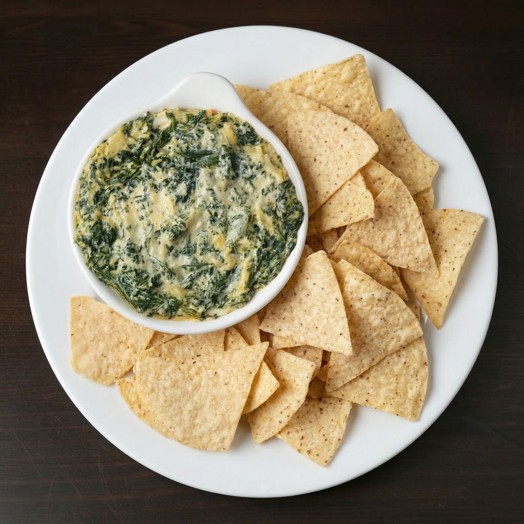 SPINACH & ARTICHOKE DIP.