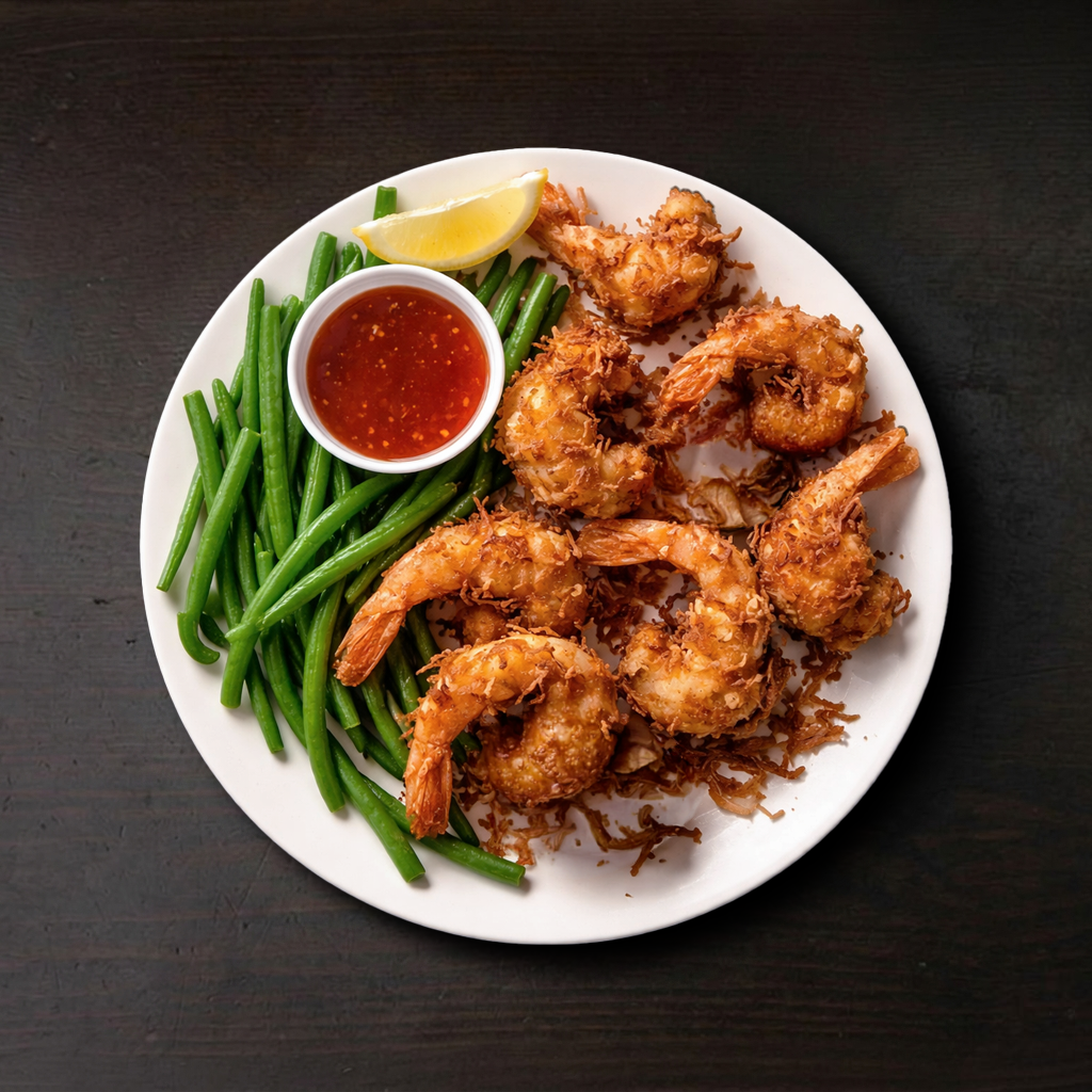 COCONUT SHRIMP.