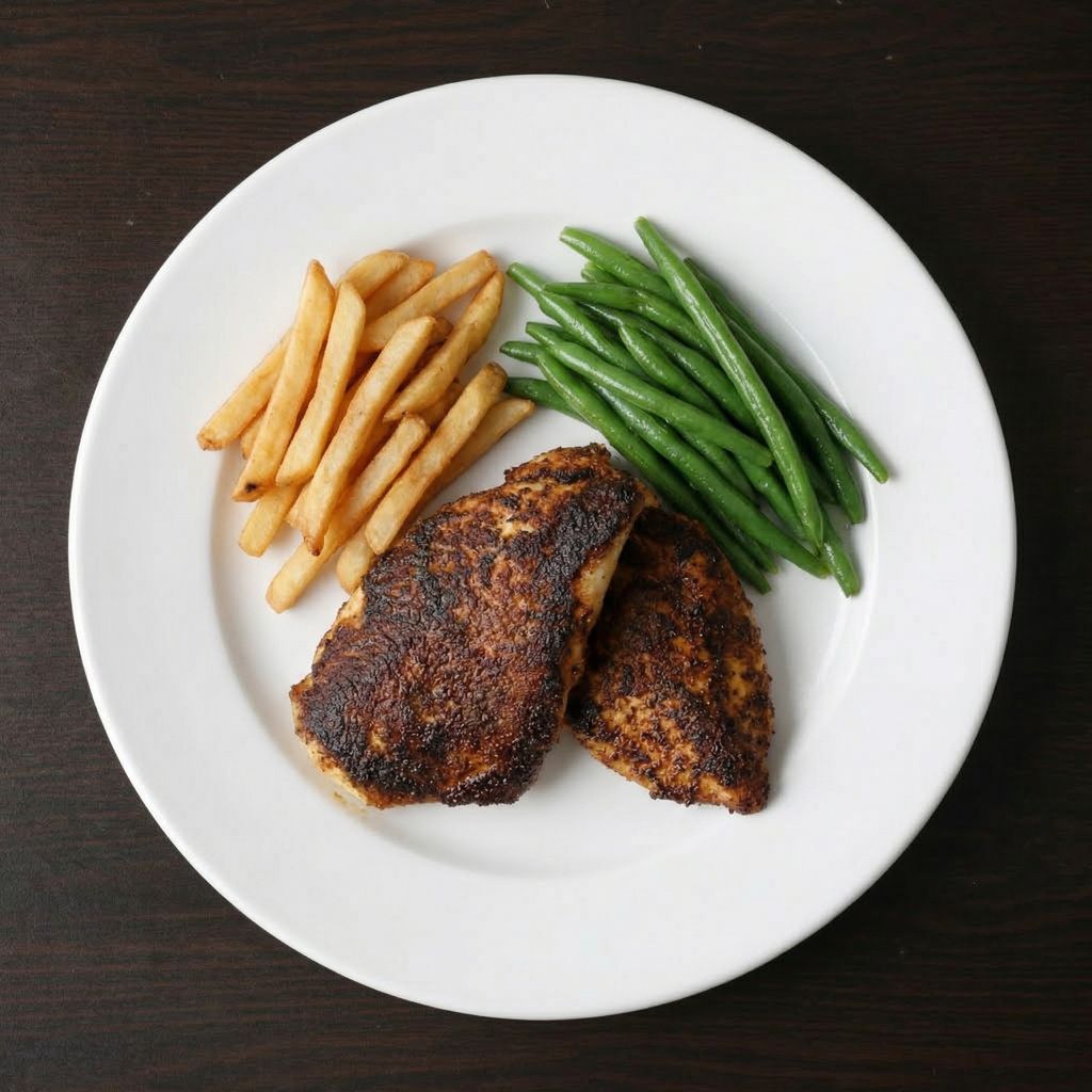 CHICKEN DINNER.