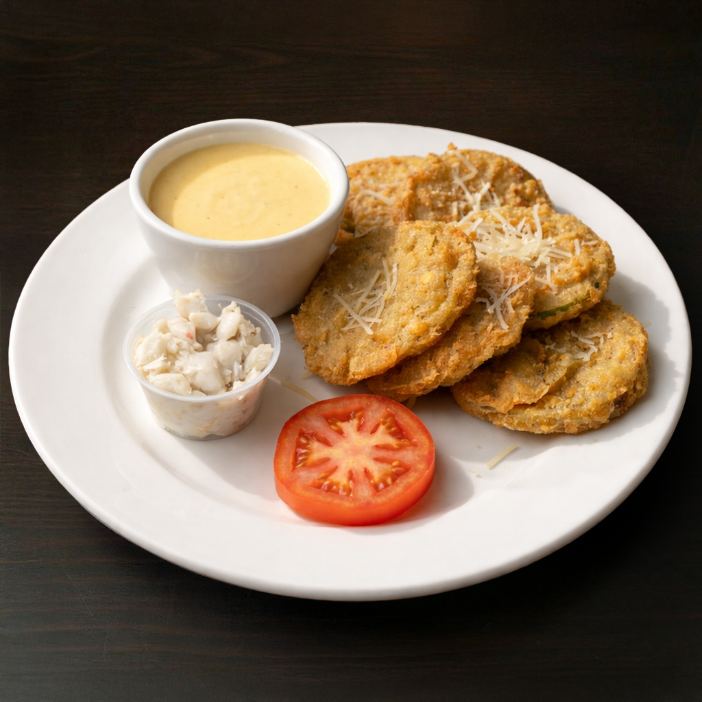 FRIED GREEN TOMATOES.