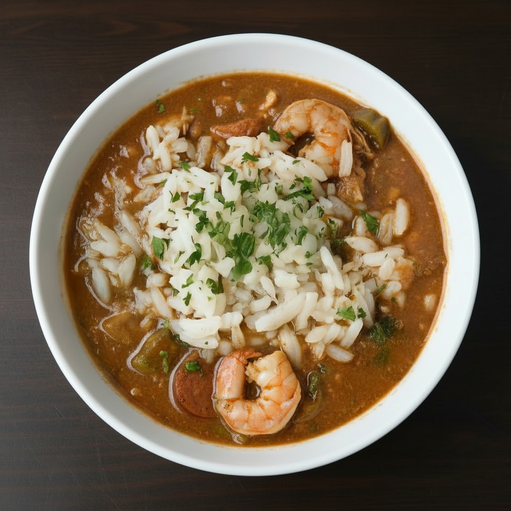SEAFOOD GUMBO - CUP.