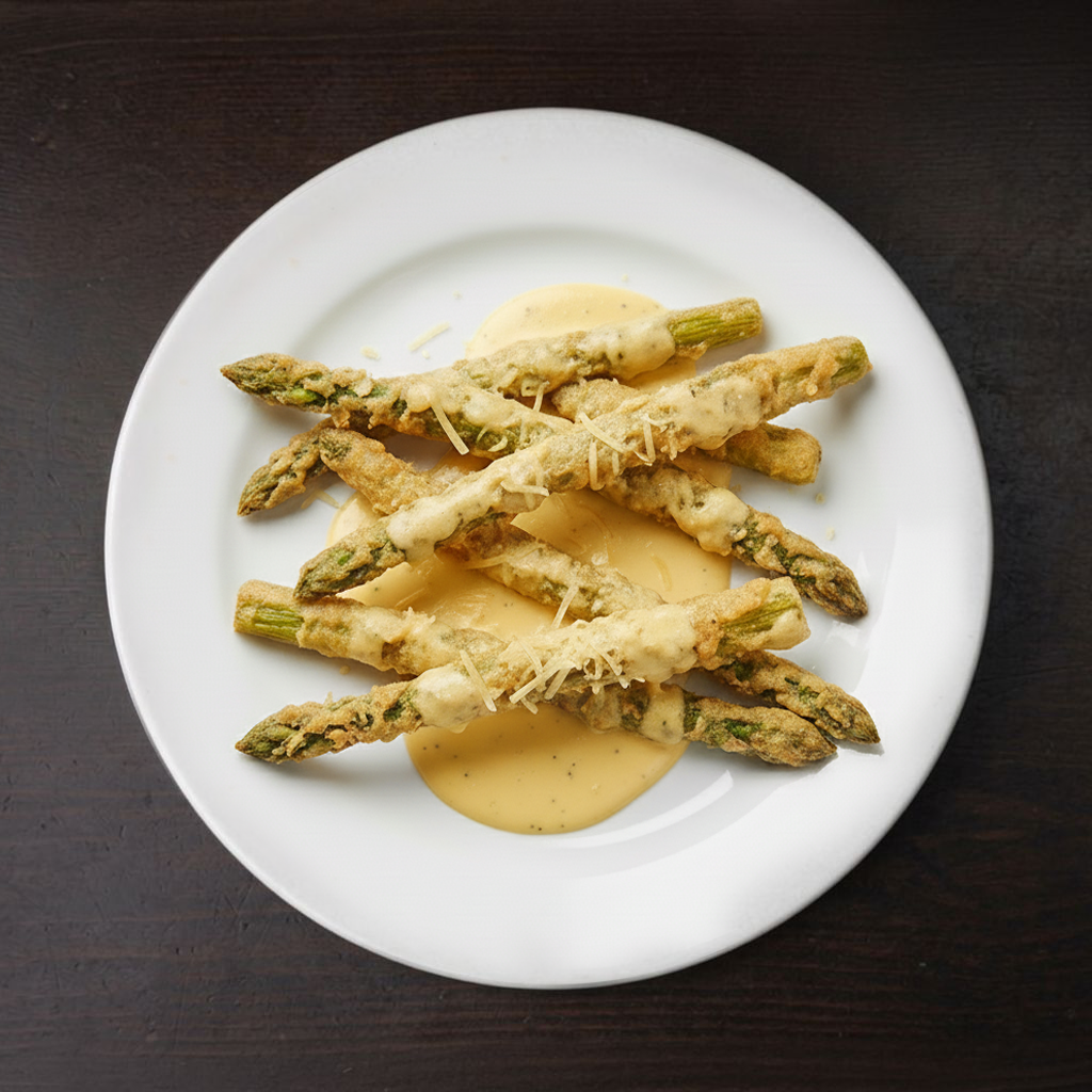 FRIED ASPARAGUS.