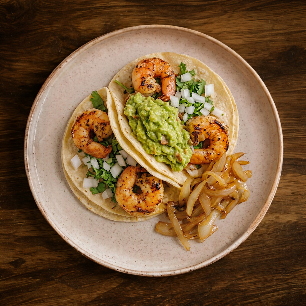 Shrimp Taco Single.