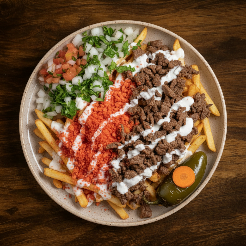 Loaded Paco Fries.
