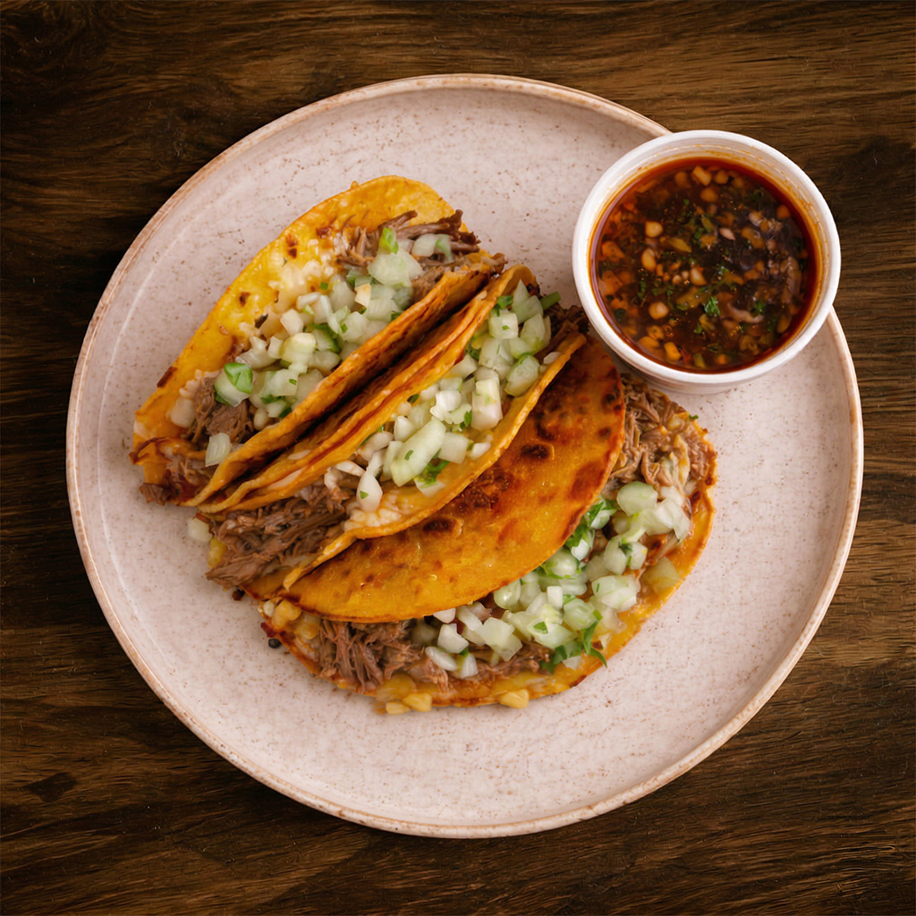 Rock Tacos Plate.