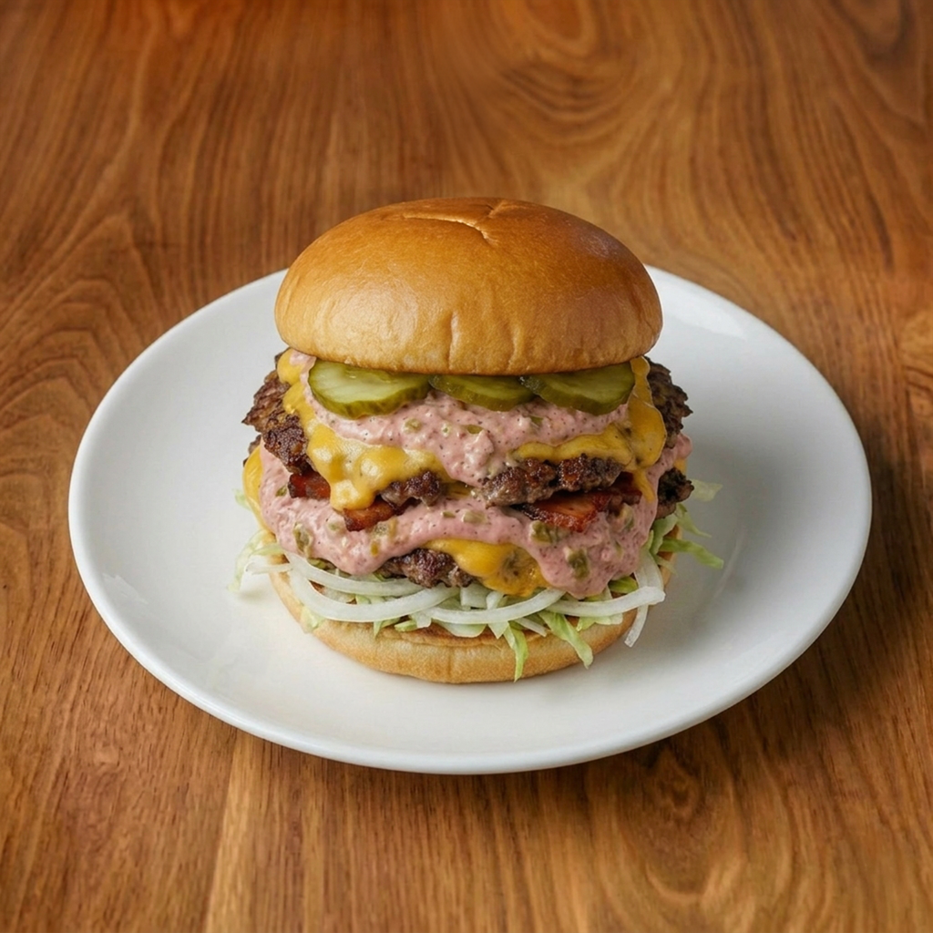 Mr. Onion Patty Melt.