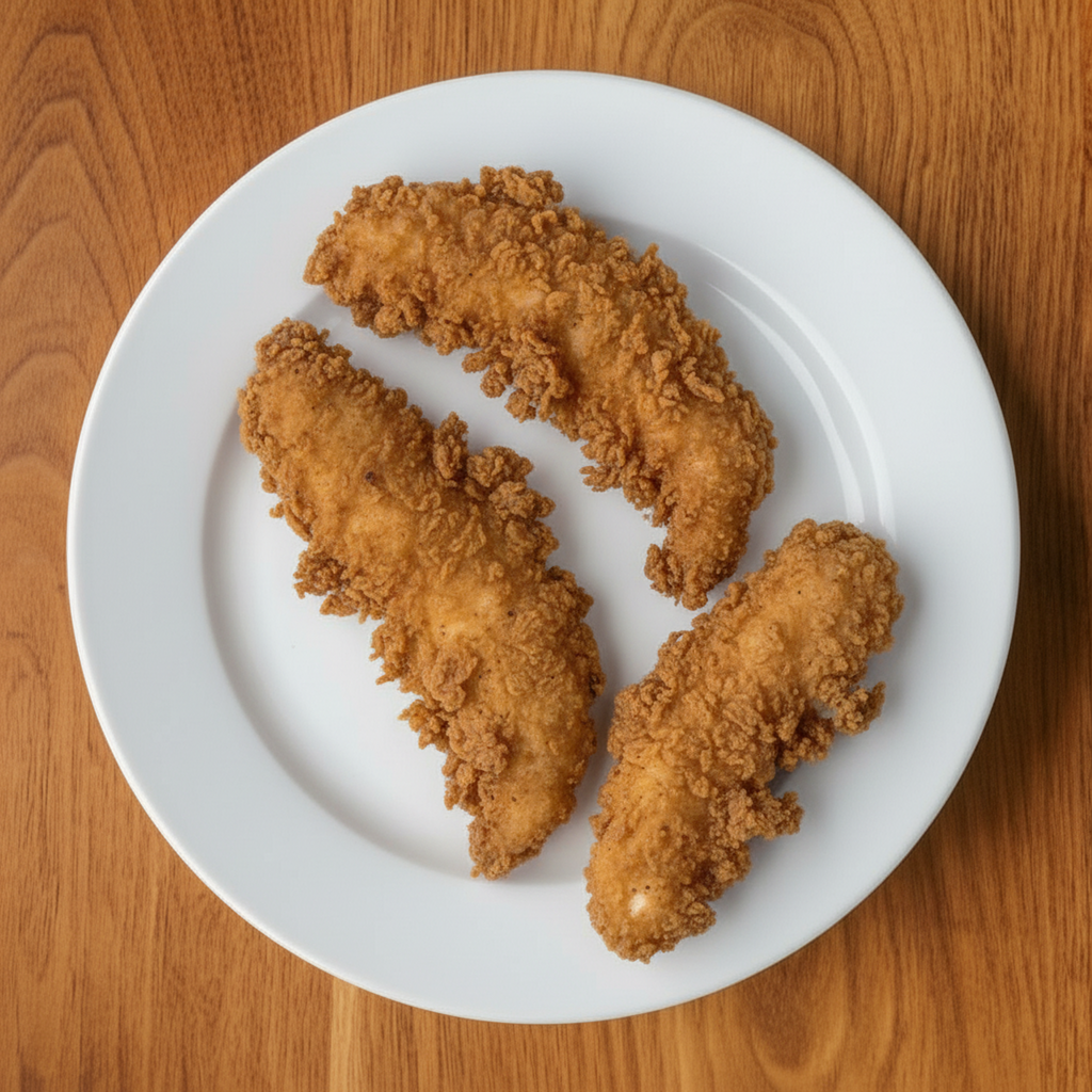 Fried Chicken Tenders (3 Pieces).