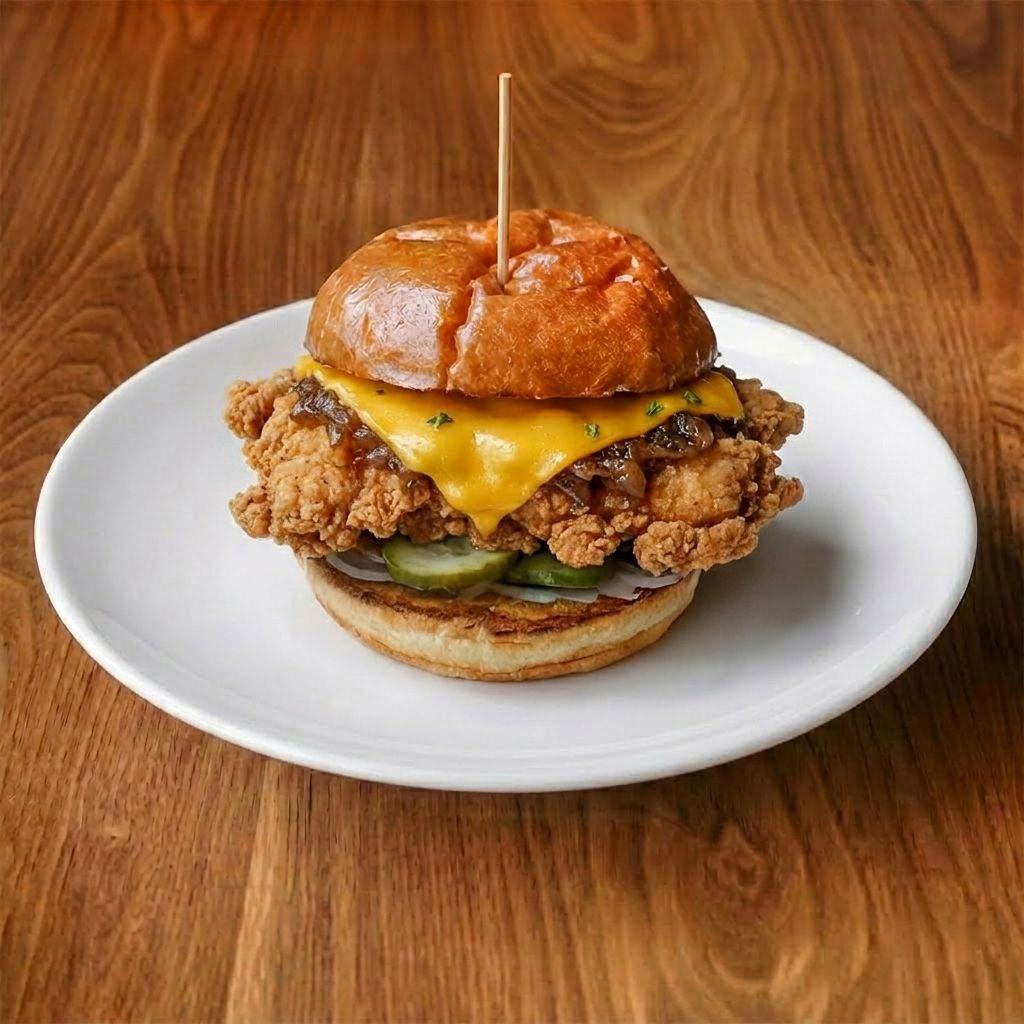 The Standard Fried Chicken Sandwich.