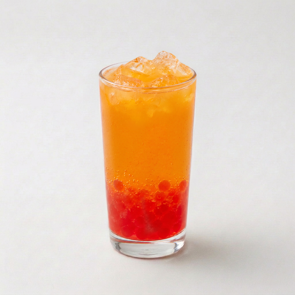 Strawberry Red Bull Boba.