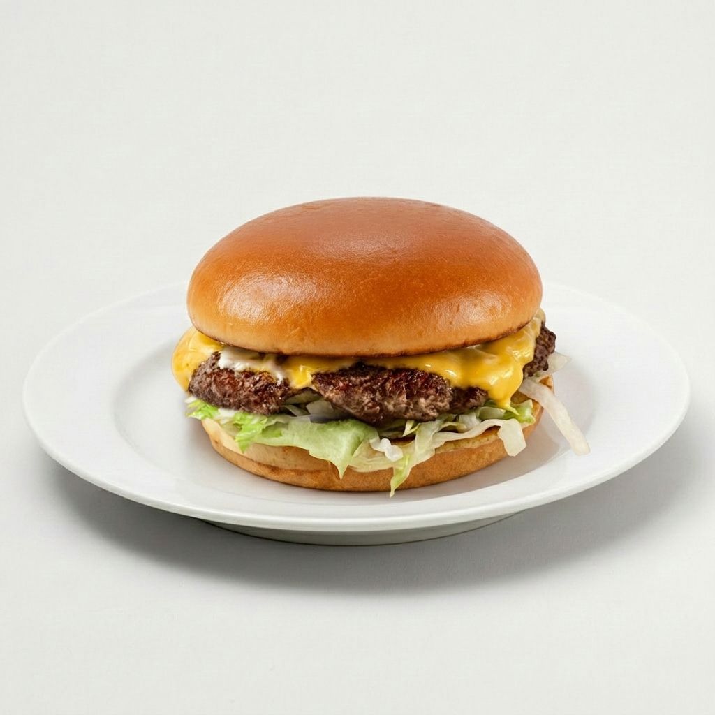 Kids Burger Meal.