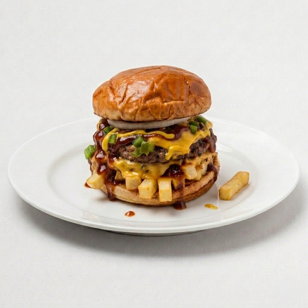 Bloody Mary Burger.