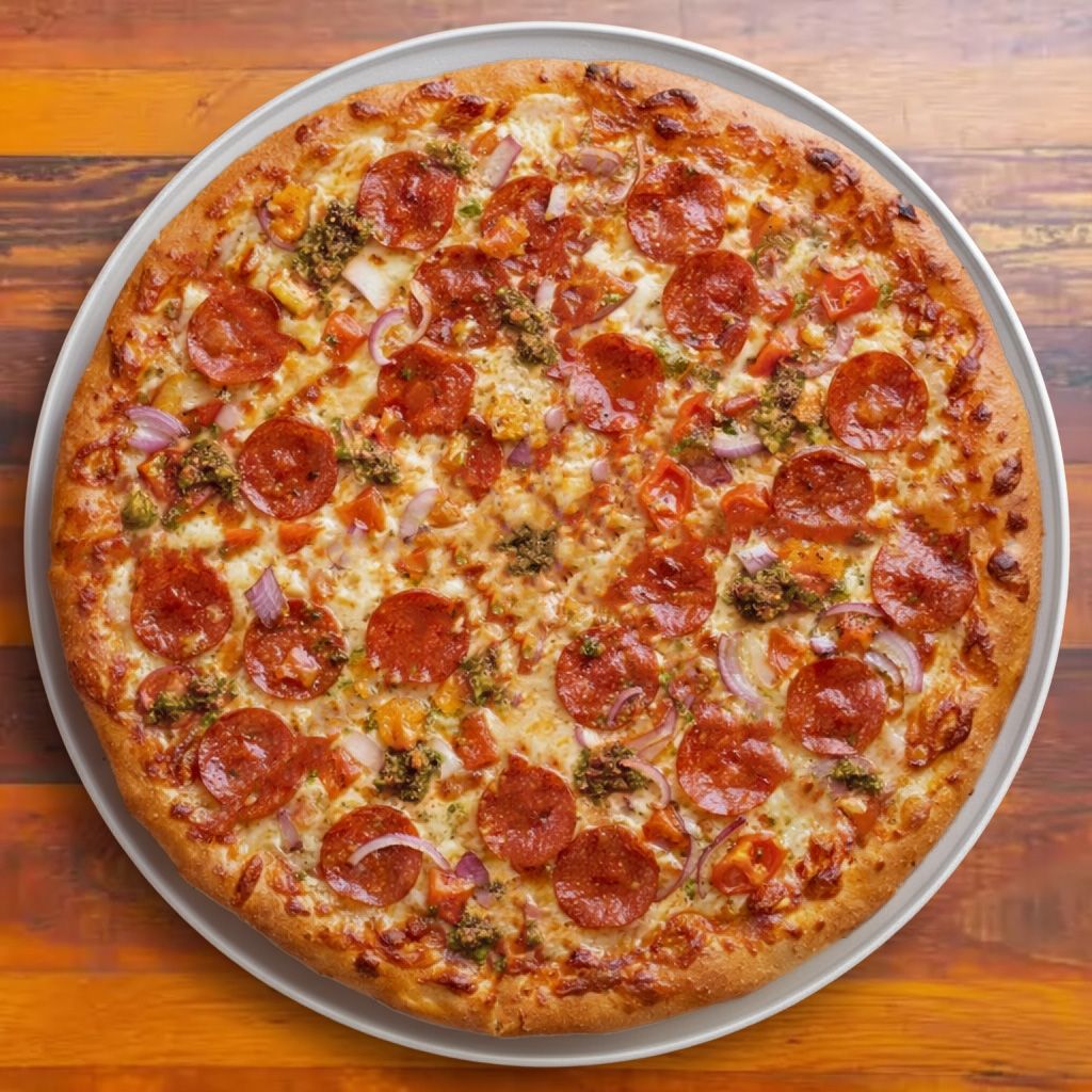 Large 1 topping Pizza- Monday Special.