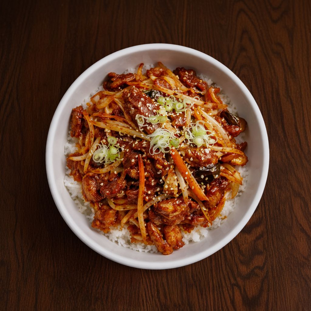 Bowl Pork & Sprout.