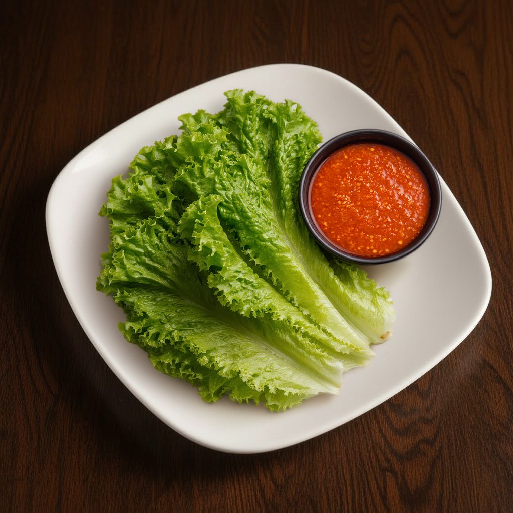 SSAM (lettuce & ssamjang).