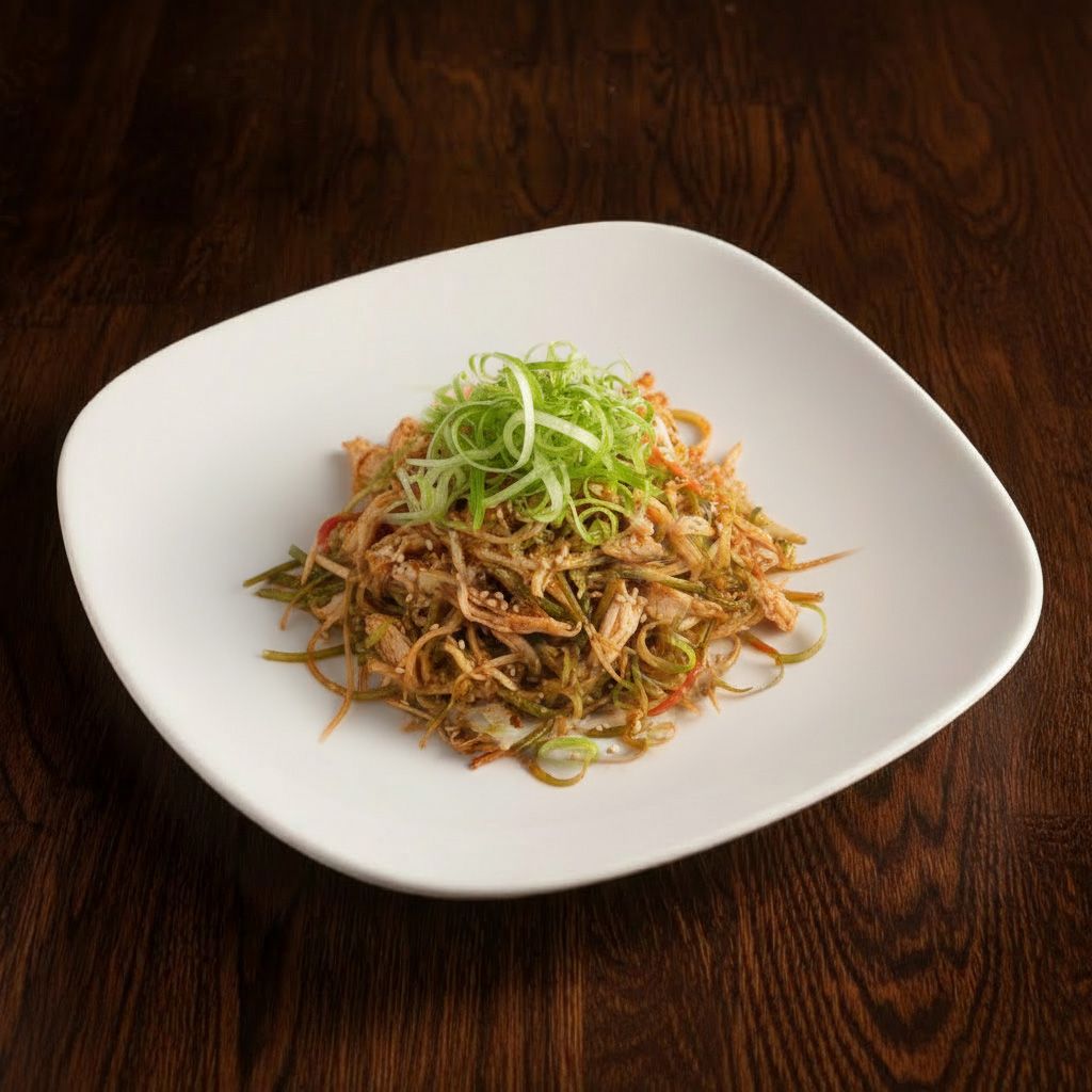 Spring onion Salad.