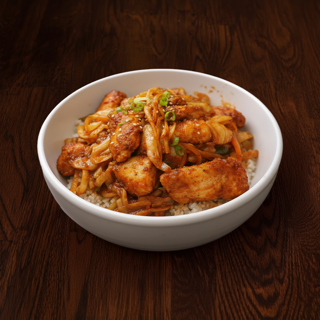 Bowl Dak-Galbi.
