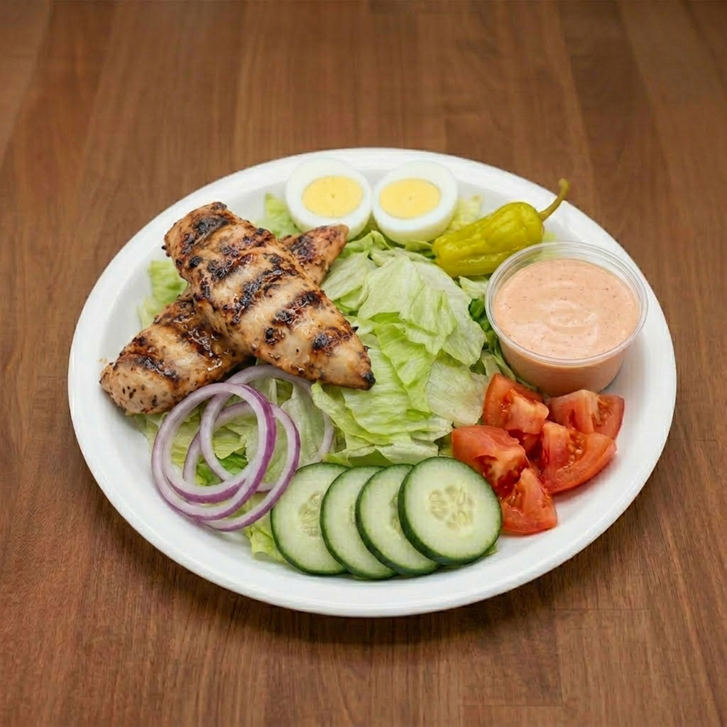 Chicken Salad Snack.