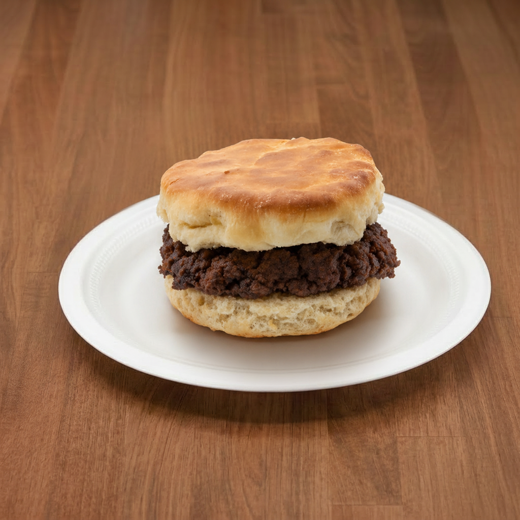 Sausage Biscuit.