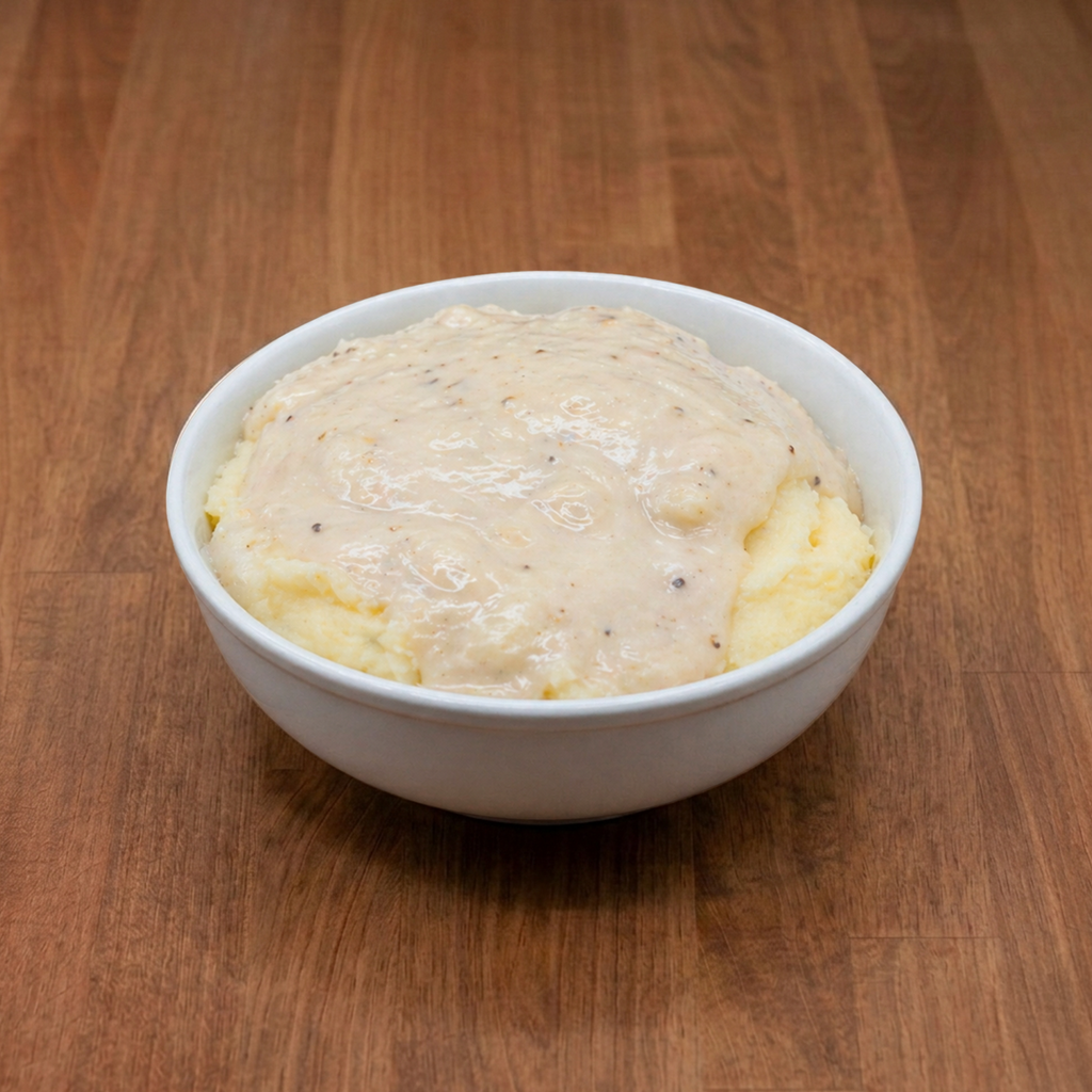 Large Mashed Potatoes.