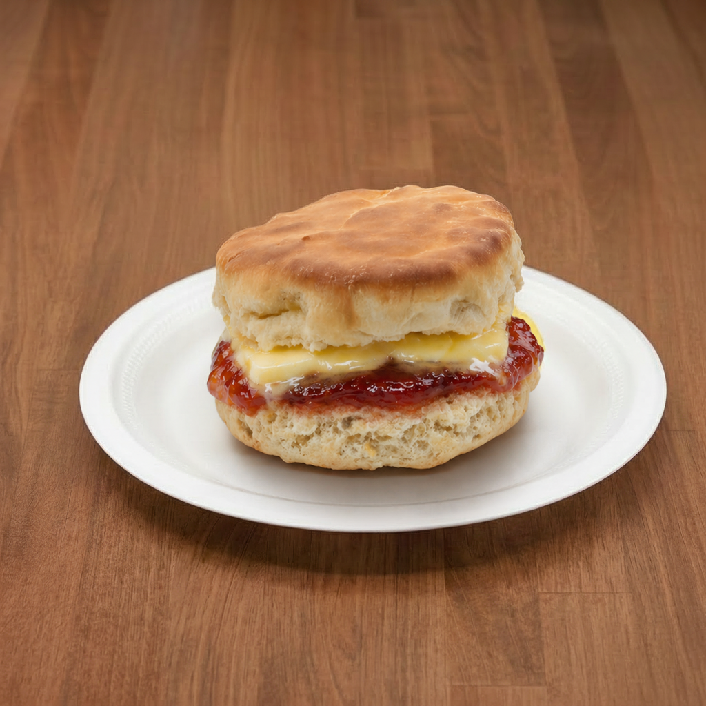 Biscuit, Butter & Jelly.