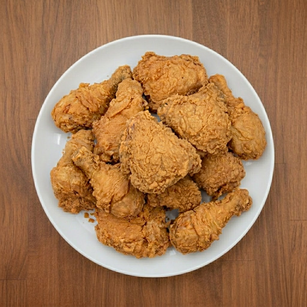 12 Pc Chicken Only (Legs and Thighs).