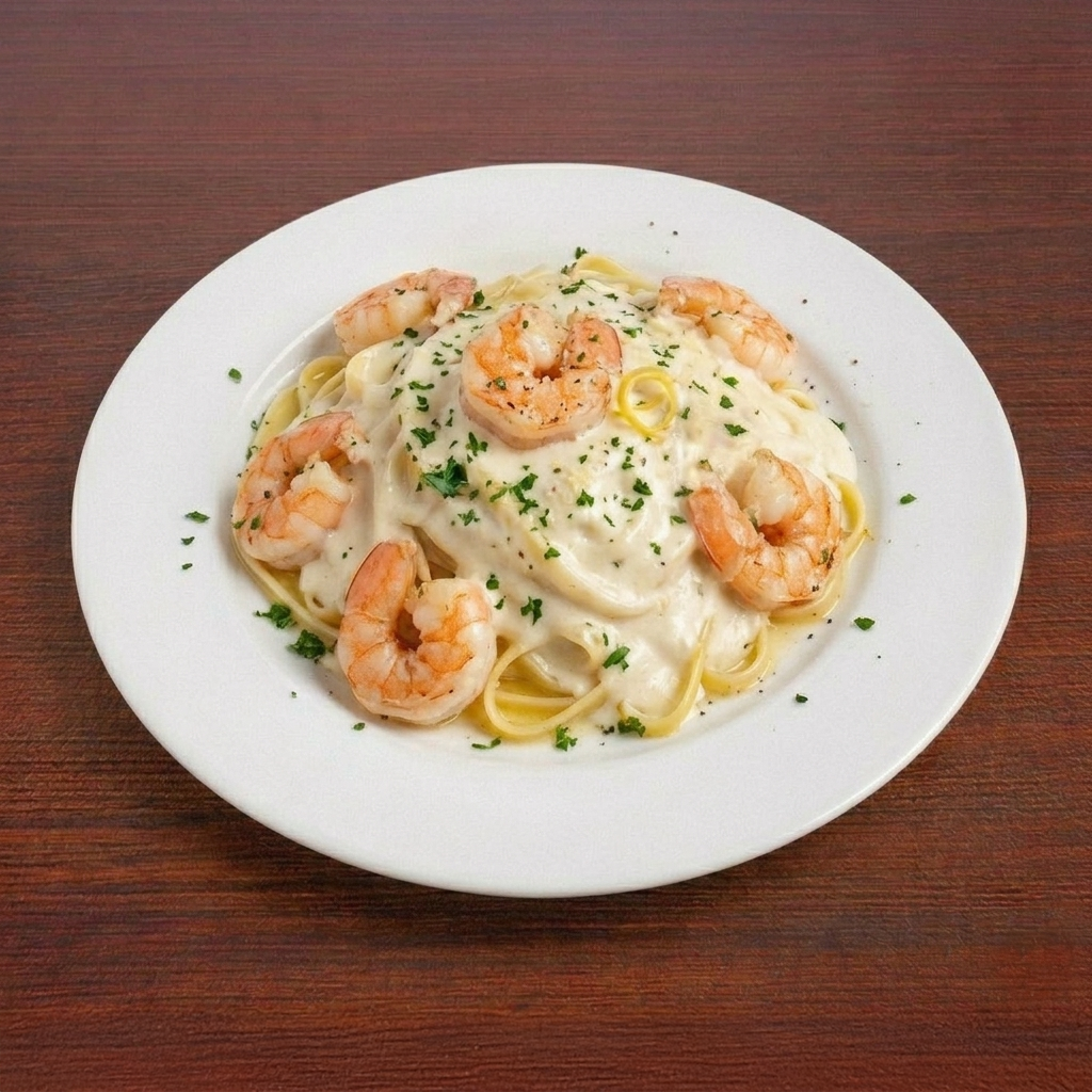 Shrimp Pasta - Dinner.