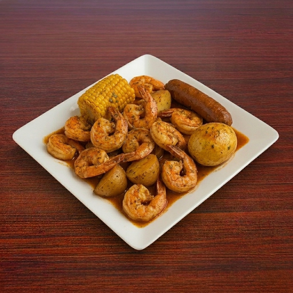 Small Boiled Shrimp Platter.