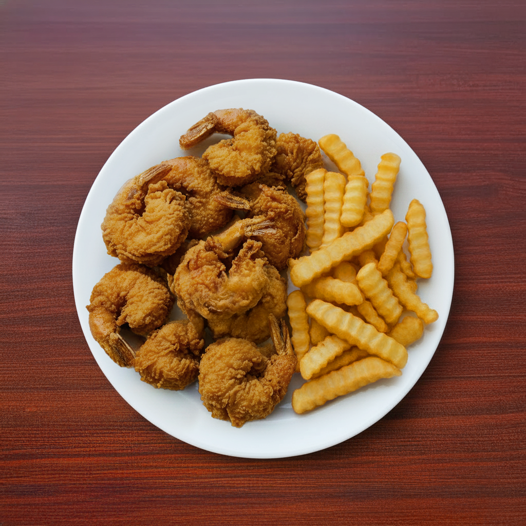 Fried Shrimp Platter.