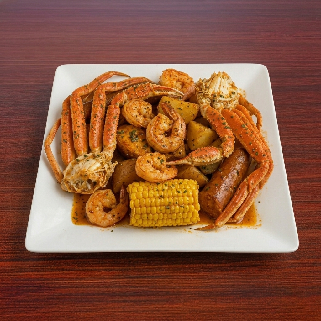 Snow Krab and Shrimp.