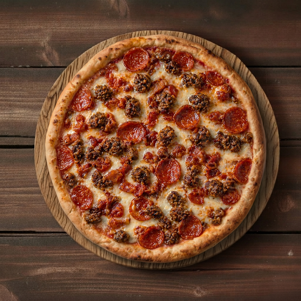 14" Meat Lover Specialty Pizza.
