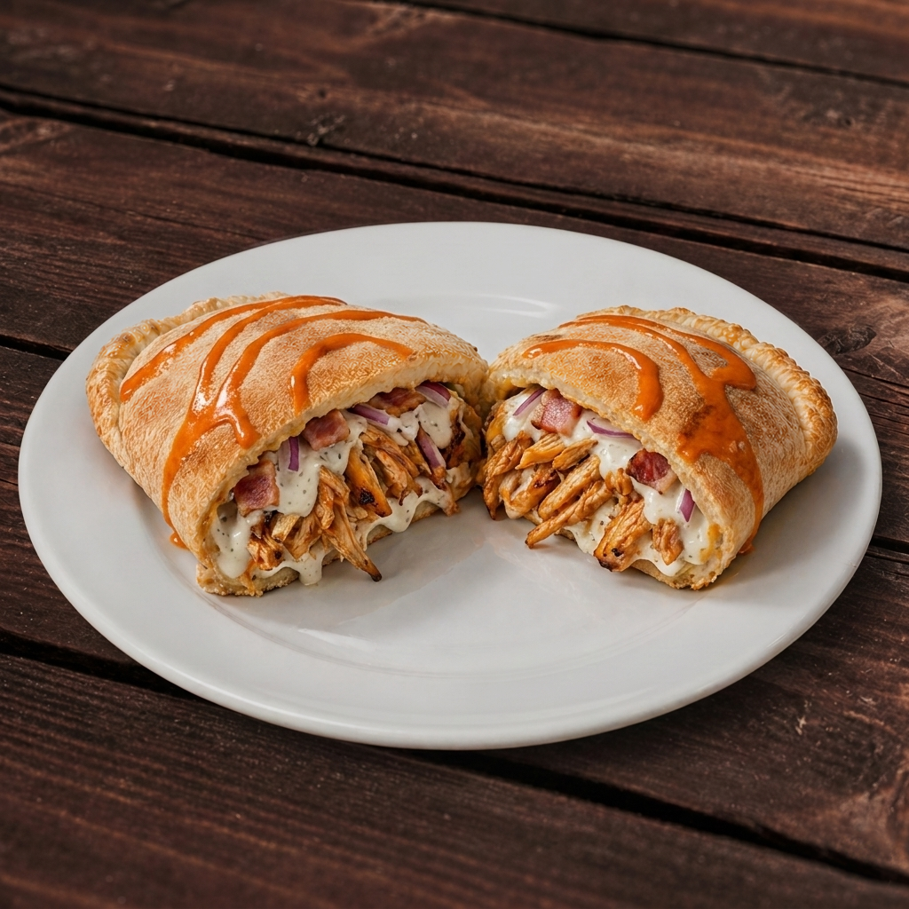#11 18" Buffalo Chicken Ranch Calzone.