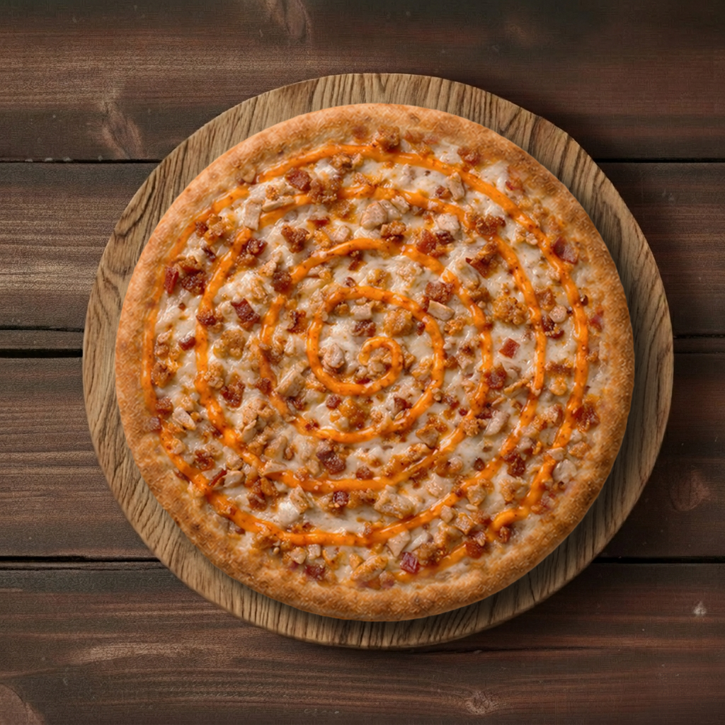 #11 14" Buffalo Chicken Ranch Specialty Pizza.
