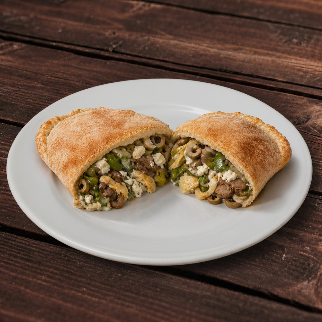 #8 14" Veggie Lover's Calzone.