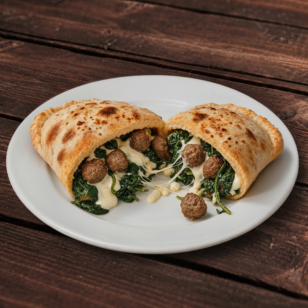 #5 14" The Polpette Calzone.