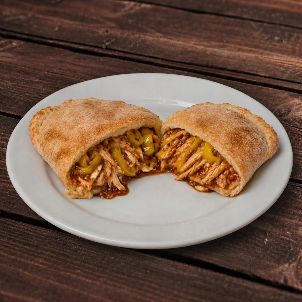 #10 18" BBQ Chicken Calzone.