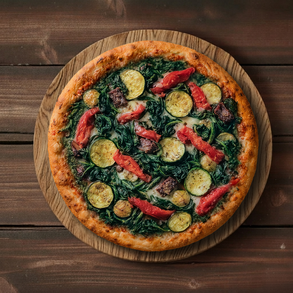#9 14" Veggie Liker Specialty Pizza.