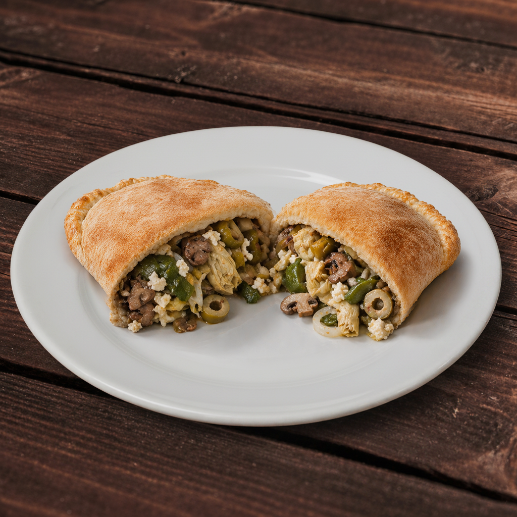 #8 10" Veggie Lover's Calzone.