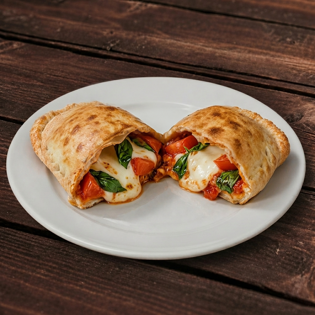 #4 18" Margherita Calzone.