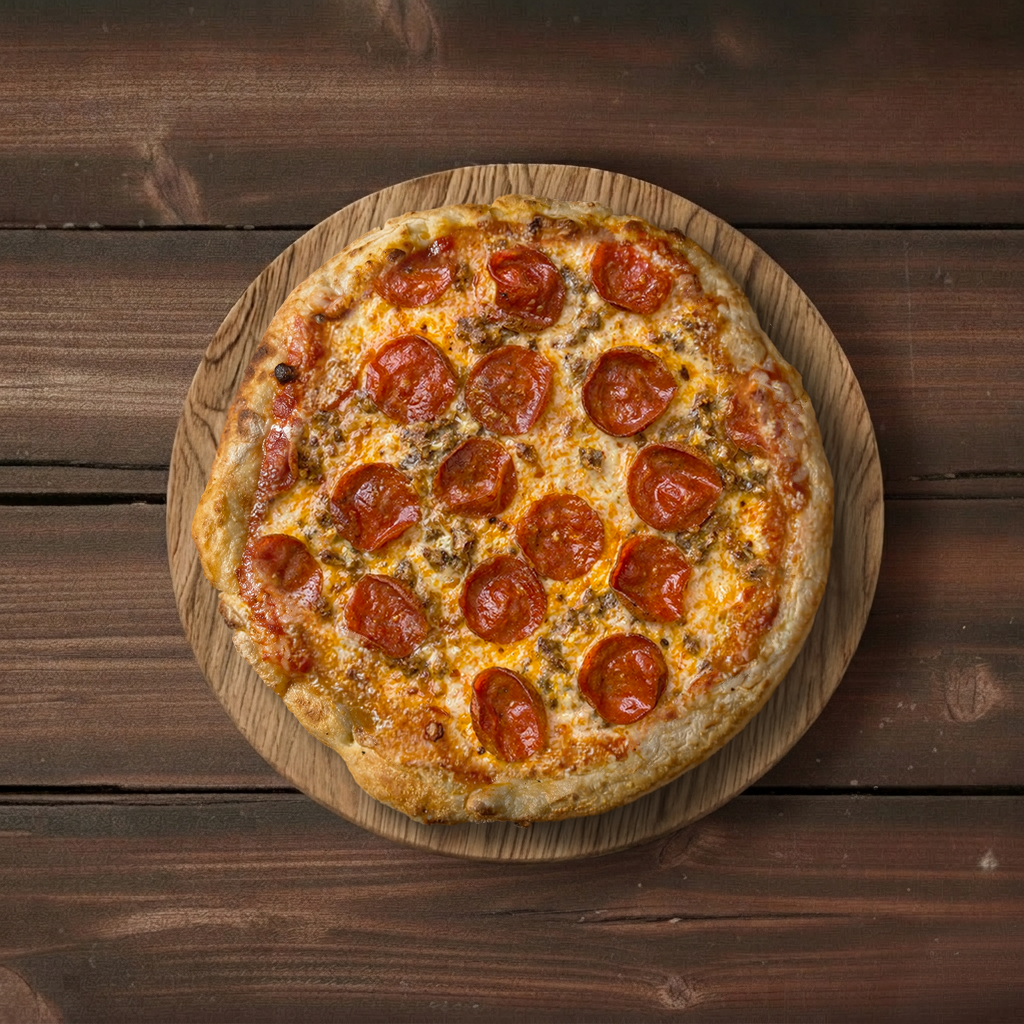 #2 10" Pop’s Pepperoni Specialty Pizza.