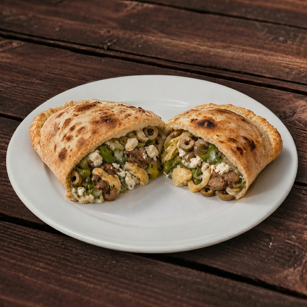 #8 18" Veggie Lover's Calzone.