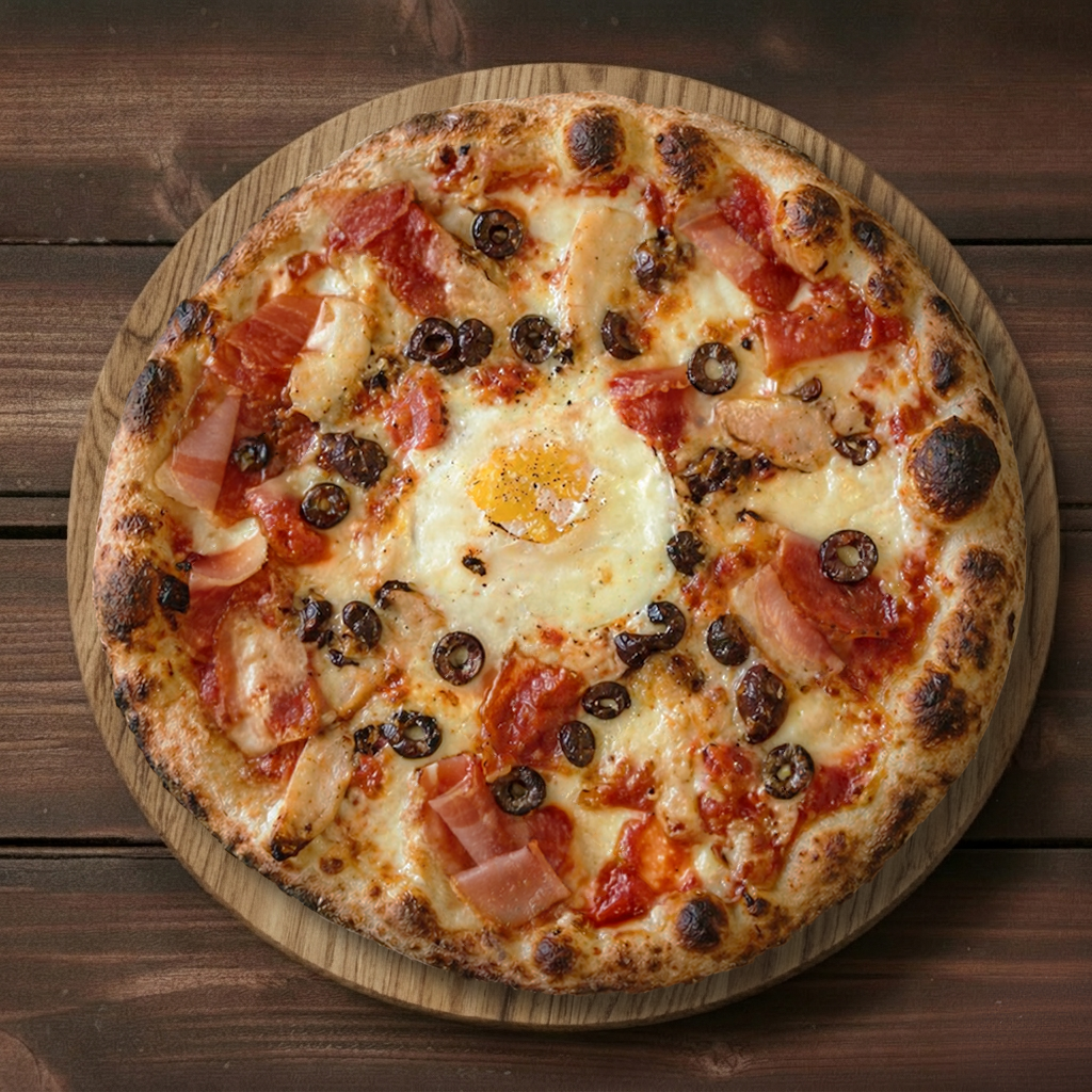 #3 18" Pop’s Famous Salty Specialty Pizza.