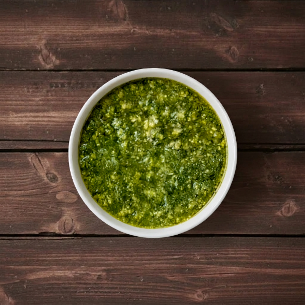 Pesto.