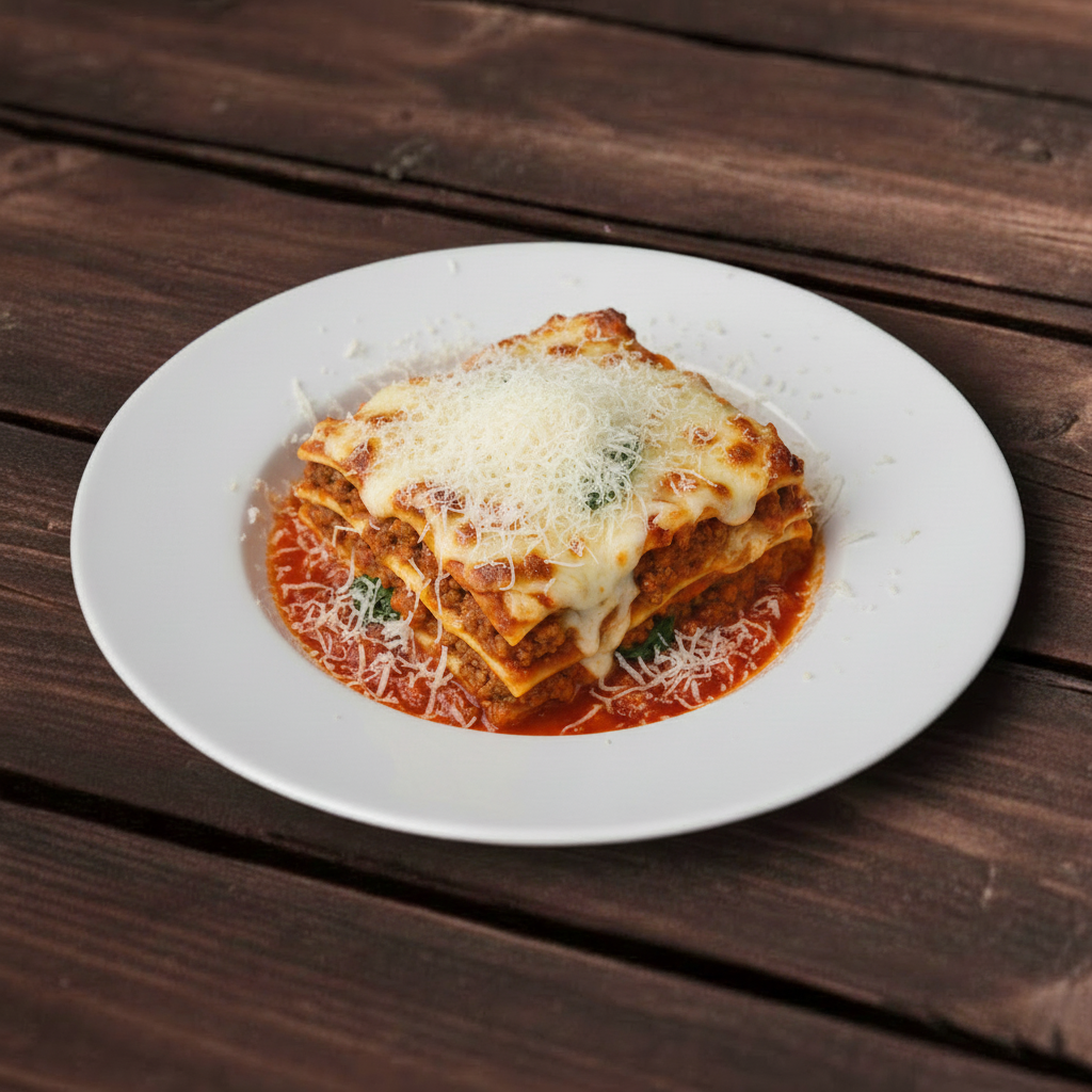 Meat Lasagna.